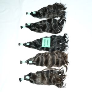 100% Wholesale Best Quality Cuticle Aligned <b>Black</b> Woman Virgin Bulk Straight Vietnamese Temple Human <b>Hair</b> <b>Extensions</b> - Product Image 4