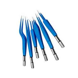 Pinzas Bipolares Europeas Manuales de Alta Calidad, Instrumentos Quirúrgicos para Cirugía General, Certificación CE, Caronia Surgical CS-RAF-105 - Product Image 4