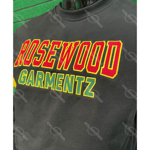 Sudaderas de Forro Polar con Diseños de Bordado Personalizados, Manga Larga, Estilo Holgado, Ropa de Primavera, Algodón Ecológico - Product Image 3