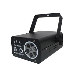 Luces láser de escenario RGB controladas por DMX para fiestas, clubes nocturnos, DJ, KTV, efectos festivos de haz de discoteca - Product Image 1