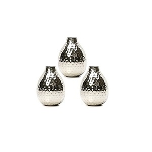 Vase à fleurs décoratif pour la maison avec design martelé pour hôtel à moindre coût vases à fleurs en métal de bonne qualité avec cuivre antique - Product Image 4