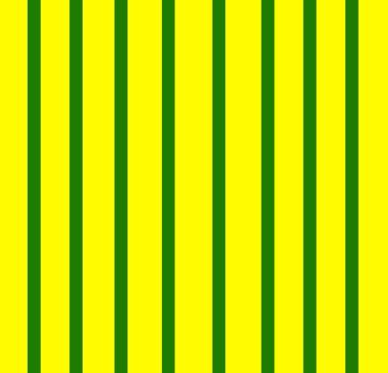 Lemon Yellow & Pea Green Stripes