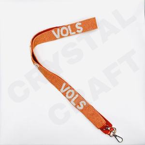 CRYSTAL CRAFT Perles de verre de style indien Sangle de sac à main Couleur et logo personnalisables Accessoires à usage quotidien - Product Image 2