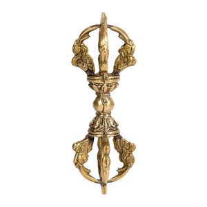 Estilo de latón Dorjee Vajra Thunderbolt fabricante 4 pulgadas utilizado como Decoración de mesa obra maestra/Pooja y meditación - Product Image 1