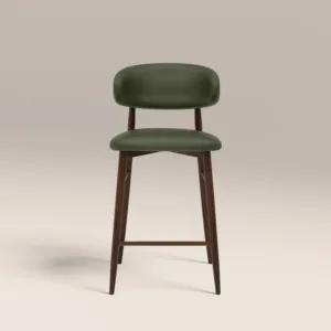 Silla de Cocina de Madera Hatton Verde Vintage de Sinterior, Silla de Comedor Moderna, Resistente al Agua y Duradera - Product Image 1
