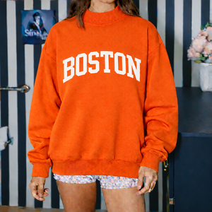 Sudadera Oversize de Cuello Alto para Mujer, de Forro Polar Liso, Estilo Casual Urbano de Indianapolis, Moda Otoño-Invierno, Suave y Cálida para Uso Diario - Product Image 2