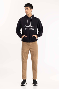 Sudaderas con capucha con cordón de invierno para hombre en blanco de poliéster térmico de algodón con estampado 3D personalizadas - Product Image 6