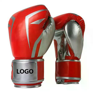 Gants d'entraînement en cuir PU de haute qualité professionnels Confortables Nouveau design Logo personnalisé MMA Boxe Vente directe d'usine - Product Image 1
