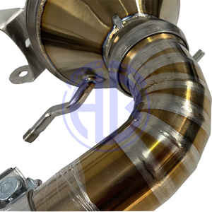 Porsche 911 992 GT3 4.0 Titane 2017-2023, 1,2 mm d'épaisseur, échappement automatique Valvetronic Catback Sport Muffler OPF/GPF, finition bleu brûlé - Product Image 6