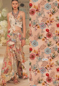 ผ้าพิมพ์ดิจิตอลวัสดุทำเพื่อการแต่งกายแฟนซี - Product Image 4