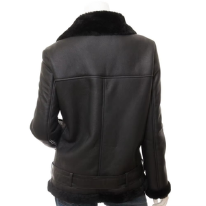 Dernier design 2025 Vestes en cuir pour femmes avec col montant Logo personnalisé et options de couleur Mode automne Imperméable et respirant - Product Image 3