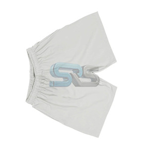 Short de sport élégant pour hommes, confortable 100% coton éponge française écologique, short de survêtement imprimé avec logo personnalisé - Product Image 3