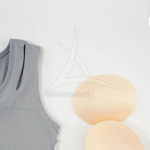 บราออกกำลังกายสำหรับผู้หญิงเนื้อผ้าสแปนเด็กซ์/ ไนลอนระบายอากาศได้ดี2025 - Product Image 5