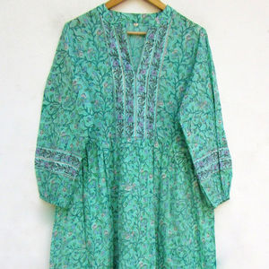 Modern Stylish Large Size Printed Knee-Length Casual <b>Maxi</b> <b>Dress</b> <b>Women</b> Plus Size Sleeveless Natural Waist Button Floral Print - Product Image 1