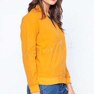 Chaqueta Bomber para Mujer, Estilo Moderno, con Colores Personalizados, Mangas Largas, Transpirable, de Lona Impermeable y Reversible, Ecológica - Product Image 6