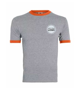 T-shirts Ringer pour hommes-Chemise à col à manches courtes pour hommes S - 4XL T Shirt - Product Image 2