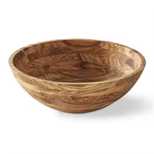 Free Stylish Real Acacia Pure Wood <b>Bowl</b> Quality Ceramic Eco-Friendly <b>Party</b> <b>Bowl</b> BY Crescent Crafts - Product Image 4