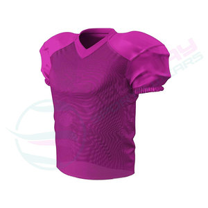 เสื้อฟุตบอลผ้าโพลีเอสเตอร์อเมริกันแบบปักลายด้วยการระเหิดสไตล์สั้นสำหรับ100% - Product Image 5