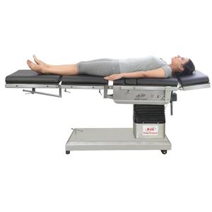 Mesa OT semieléctrica compatible con brazo en C para Urología ortopédica y procedimientos asistidos por fluoroscopia disponibles a precio de fábrica - Product Image 4