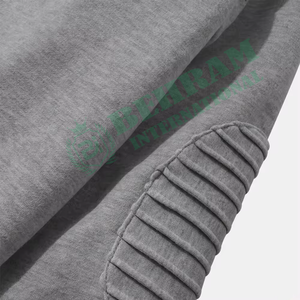 Sweat à capuche en molleton bouclette français de haute qualité 500 g/m², personnalisable avec logo imprimé, doublure 100 % coton, uni - Product Image 2