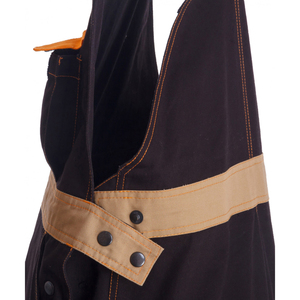 Pantalones de Trabajo Reflectantes de Invierno Personalizados para Exteriores, Pantalones de Peto de Algodón Resistentes con Bolsillo Delantero, Diseño Moderno - Product Image 6