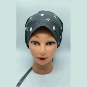 หมวกสครับพยาบาลปรับได้พิมพ์ลายได้หมวกคลุมผมสำหรับทำฟันระดับแพทย์ - Product Image 3