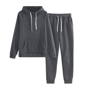 Trajes de pantalones de chándal para mujer, chándal de gimnasio Premium para mujer, chándal de talla grande para mujer, Conjunto de sudadera con capucha y Jogger para fitness - Product Image 1