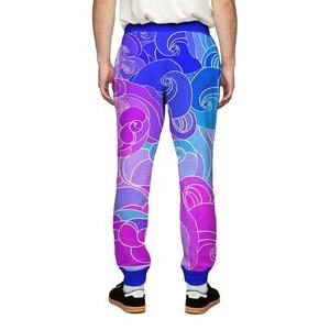 Pantalones Jogger Rectos de Algodón para Hombre de Alta Calidad con Diseño Casual de Lona con Impresión Personalizada por Sublimación, Secado Rápido y Transpirables - Product Image 2