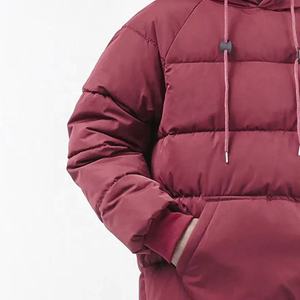 Blouson matelassé personnalisé de haute qualité pour homme, nouveau design, coupe-vent d'hiver, style canard, fermeture éclair en fourrure de mouton, respirant, vente en gros - Product Image 4