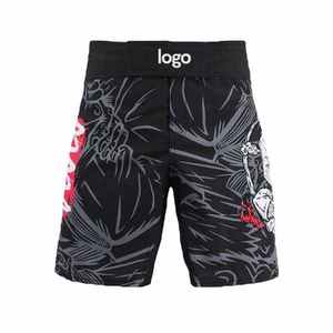 Rex grappling gi กางเกงขาสั้นใหม่ | กางเกงมวยปล้ำ mma สีดำของผู้ชายกางเกงขาสั้น | ต่อสู้คิกบ็อกซิ่งกางเกงขาสั้นสำหรับฝึกซ้อม - Product Image 4