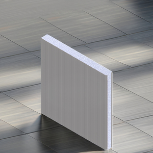 Aislamiento Térmico Interior de Pared de 100 mm de Bajo Costo para Casas Modulares, Panel Sándwich EPS, Diseño Moderno, Material Metálico Resistente al Calor - Product Image 1