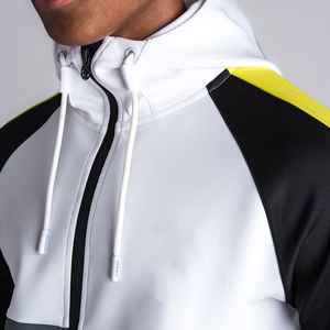 ชุดกีฬาขนแกะแห้งเร็วระบายอากาศได้ดีเป็นมิตรกับสิ่งแวดล้อมของผู้ชายดีไซน์แบบกำหนดเองสำหรับฤดูหนาวยิมฝึกซ้อม - Product Image 2