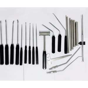 SURGINEXA UBE Juego de Instrumentos para Cirugía de Columna Vertebral, Herramientas Quirúrgicas Endoscópicas Ortopédicas de Acero Inoxidable, Kit Profesional para Uso Equino - Product Image 2