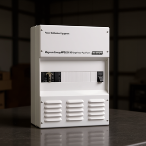 แผงจ่ายไฟเดี่ยว Magnum Energy MPSL250-30D พร้อมเบรกเกอร์ กล่องควบคุมโลหะ - Product Image 3