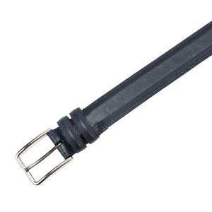 Ceinture décontractée/formelle en cuir bleu vintage pour homme 100% Ceinture en cuir véritable - Product Image 3