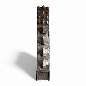 แผ่นไม้ลายงูแบบดั้งเดิมพร้อมลวดลายแนวตั้ง - Product Image 1