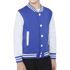 Veste universitaire en laine/cuir 100% pour homme, sur mesure, en gros - Product Image 4