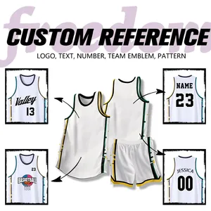 Conjunto de Camiseta de Baloncesto Retro Personalizada 2025 al por Mayor, Camiseta sin Mangas para Hombre con Impresión por Sublimación - Product Image 2