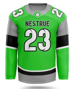 Jersey de Hockey sobre Hielo Personalizado OEM ODM, Uniforme de Equipo, Tejido Elástico en Cuatro Direcciones, Impermeable, Ecológico, Transpirable, de Secado Rápido, Manga Larga - Product Image 2