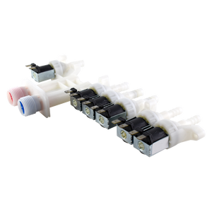 Vanne d'admission d'eau électrique WH13X10059CM pour machines à laver, remplace WH13X10059, matériau plastique, fréquence 60Hz, alimentation 120V/220V - Product Image 2