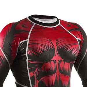 ชุดป้องกันผดผื่นสำหรับผู้ชายชุดป้องกันผดผื่นสำหรับผู้ชายชุดออกกำลังกายดีไซน์ใหม่สวมใส่สบาย - Product Image 5