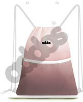 Sac à dos à cordon Sac à cordon en nylon résistant à l'eau pour la gym, le shopping, le sport et le yoga (noir)
