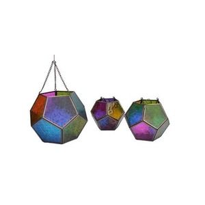 Unique Metal Hanging <b>Tealight</b> Candle Holder <b>Lantern</b> for Christmas Decoration Festive Holiday Home Decor Tree Hanging Piece - Product Image 1