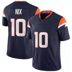 2026年ニューモデル パトリック・サータインII 10番 ボー・ニックス 14番 コートランド・サットン 33番 ジャボンテ・ウィリアムズ 7番 ジョン・エルウェイ フットボールジャージー（刺繍入り） - Product Image 2