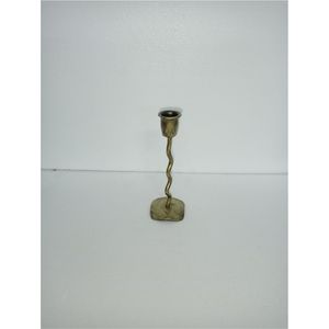 Bougeoir conique en laiton martelé fait à la main |   Chandelier en métal vintage élégant |   Décoration de mariage et de maison en gros - Product Image 6