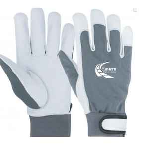 Venta al por mayor Guantes de seguridad de cuero de vaca Guantes de trabajo industriales con alta protección de soldadura para diversas aplicaciones industriales - Product Image 4