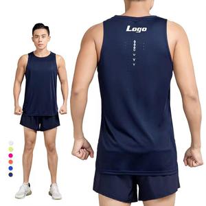 <b>Mens</b> Running Workout High Quality Fashion Mesh <b>Vest</b> <b>White</b> Gym Tank Top Custom Logo <b>Men</b> Outdoor Fitness Tank Tops Wholesale - Product Image 5