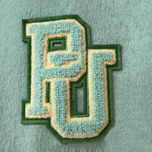 Veste de baseball personnalisée OEM Veste universitaire Letterman de baseball vintage à manches en cuir brodé d'un patch en chenille pour hommes - Product Image 5