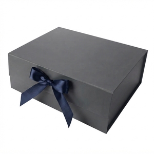 Caja de Regalo Rígida Magnética con Lazo de Satén Rosa Personalizado Premium, Caja Plegable para Empaque de Ropa, Venta al Por Mayor - Product Image 4