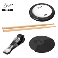 Vente en gros kit de batterie électrique pour débutant 4 tambours 3 cymbales instruments de musique professionnels batterie électronique